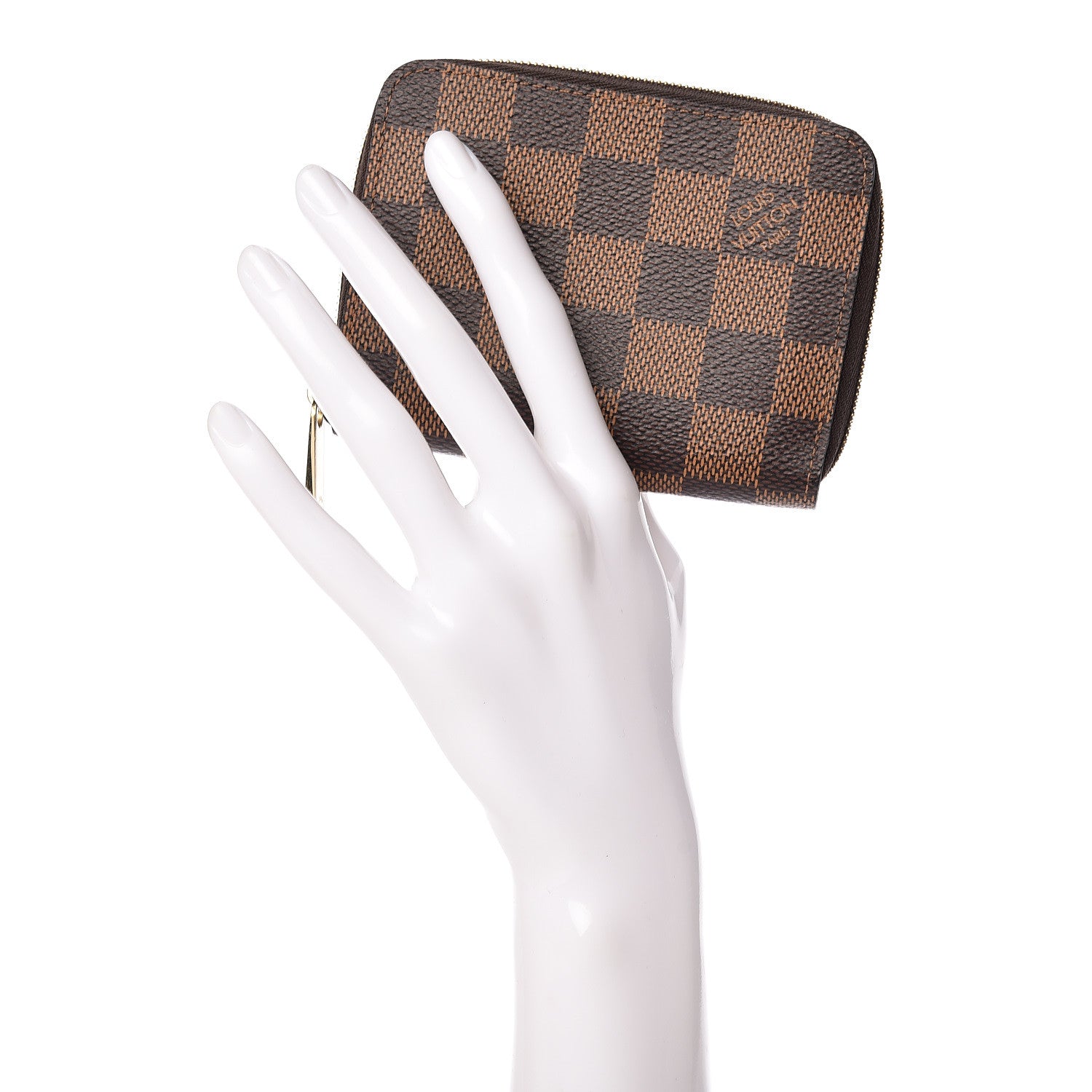 Louis Vuitton Damier Ebene Zippy Coin Purse 2 of 8