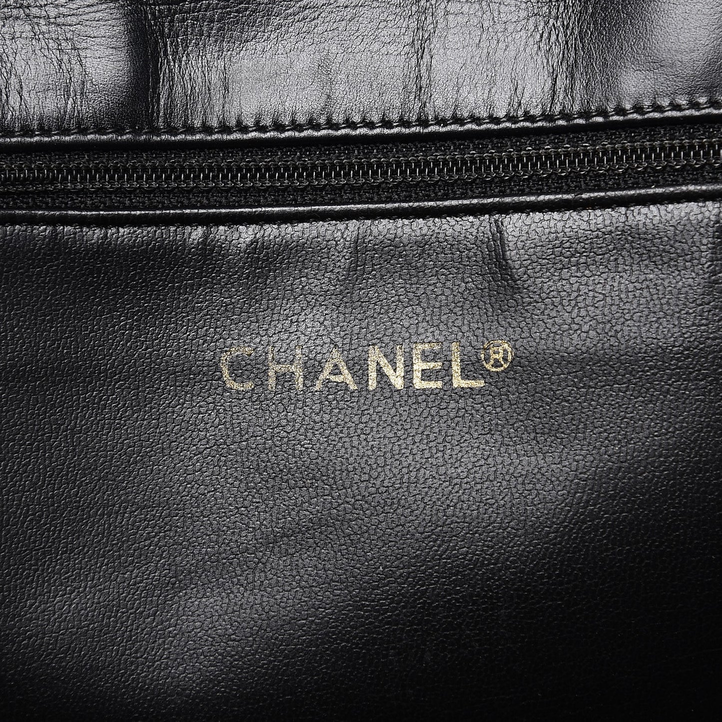 Lambskin Quilted Briefcase Laptop Bag Black