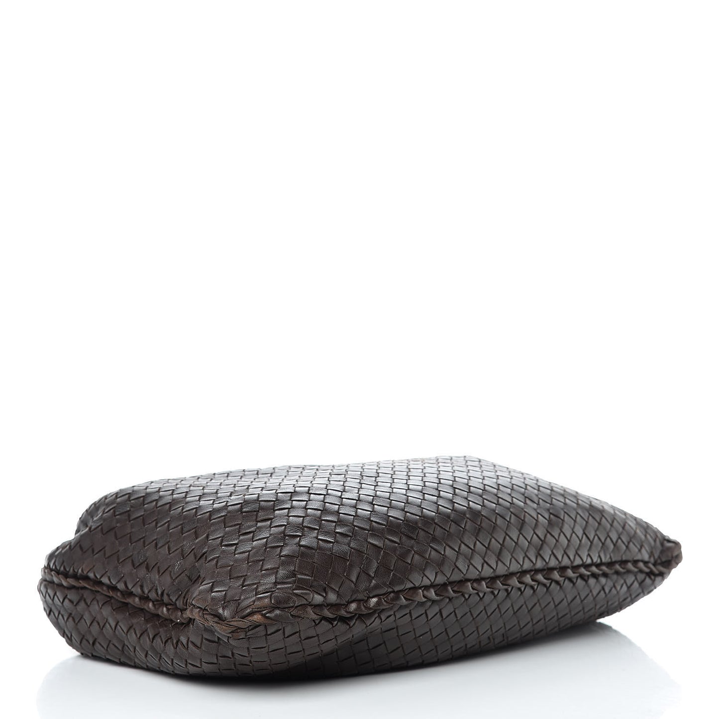 Nappa Intrecciato Large Veneta Hobo Ebano