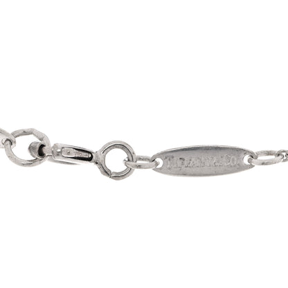 Tiffany Sterling Silver 12mm Elsa Peretti Tear Drop Pendant Necklace 5 of 8