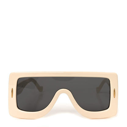 Loewe Acetate Anagram Shield Sunglasses LW40104I Beige 2 of 7
