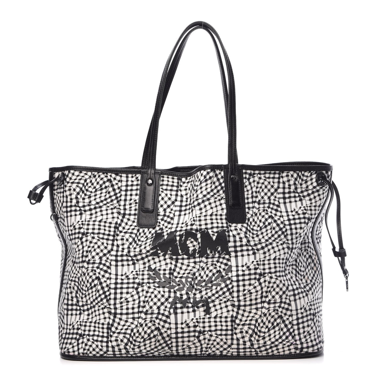 Visetos Large Liz Reversible Shopper Tote Black