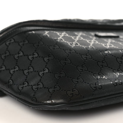 Gucci Imprime Monogram Belt Bag Black 8 of 9