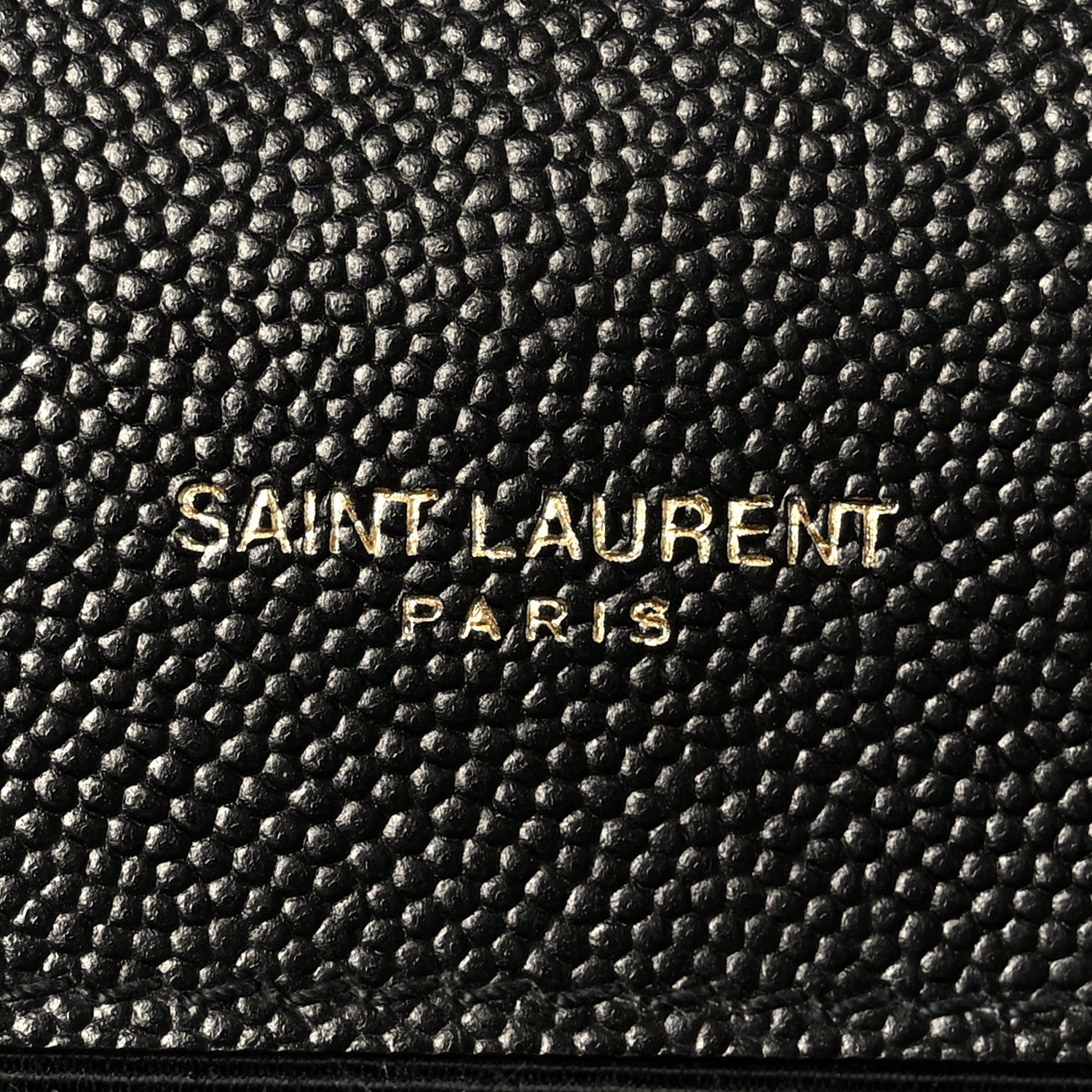 Saint Laurent Grain De Poudre Textured Mixed Matelasse Large Triquilt Monogram Satchel Black 6 of 11