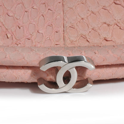 Chanel Python Timeless Clutch Pink 7 of 7