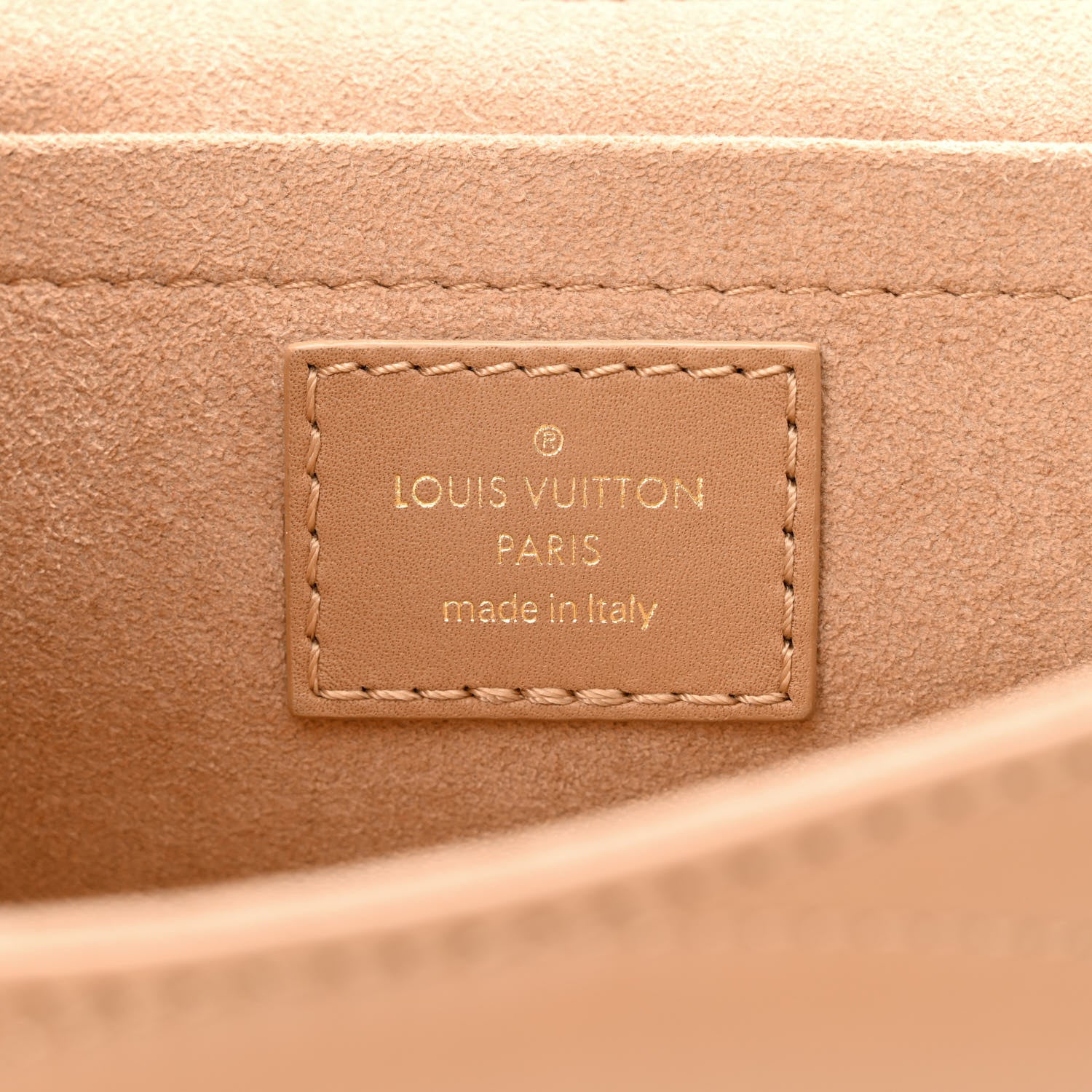 Louis Vuitton Calfskin New Wave Chain MM Noisette 6 of 10
