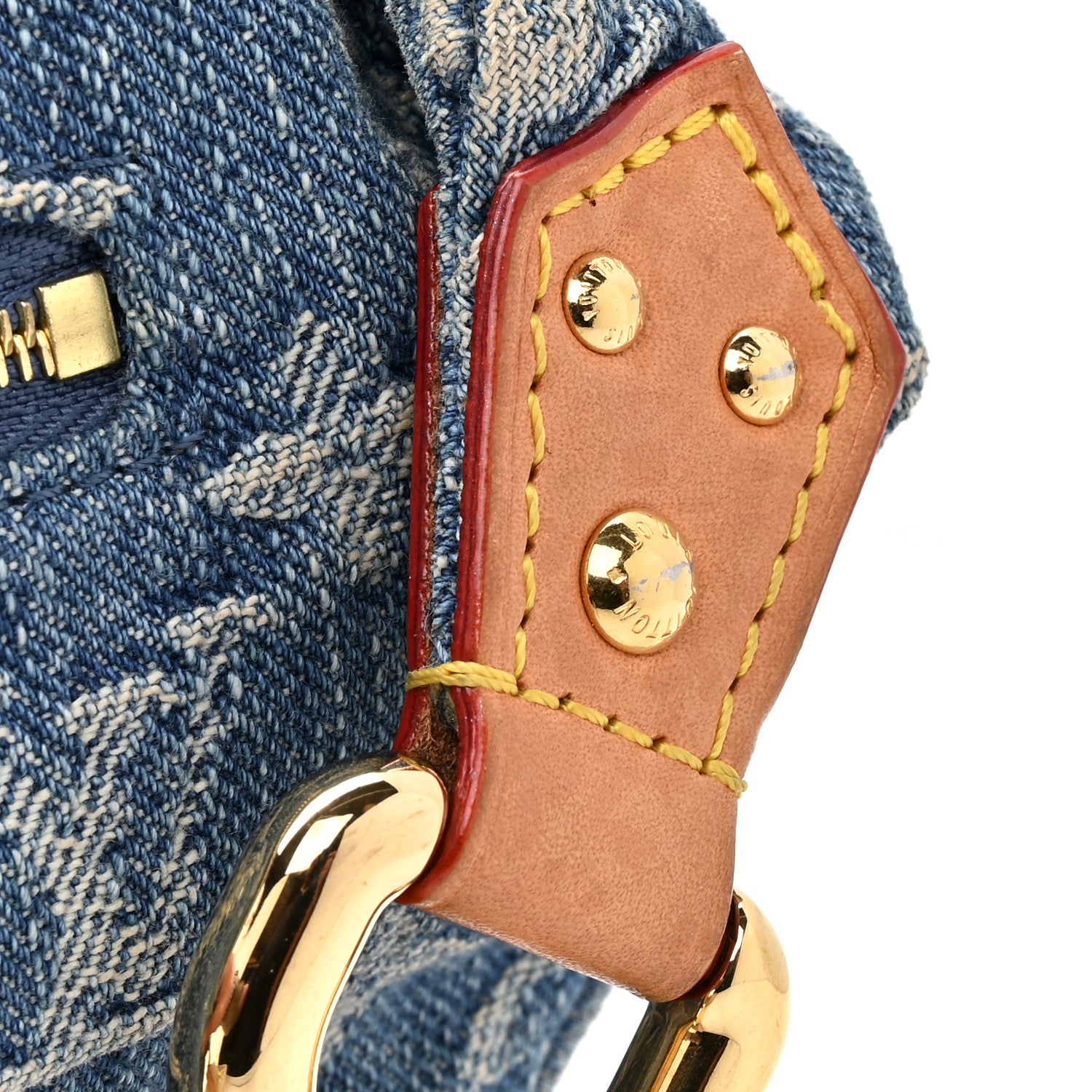 Louis Vuitton Monogram Denim High Rise Bumbag Blue 10 of 12