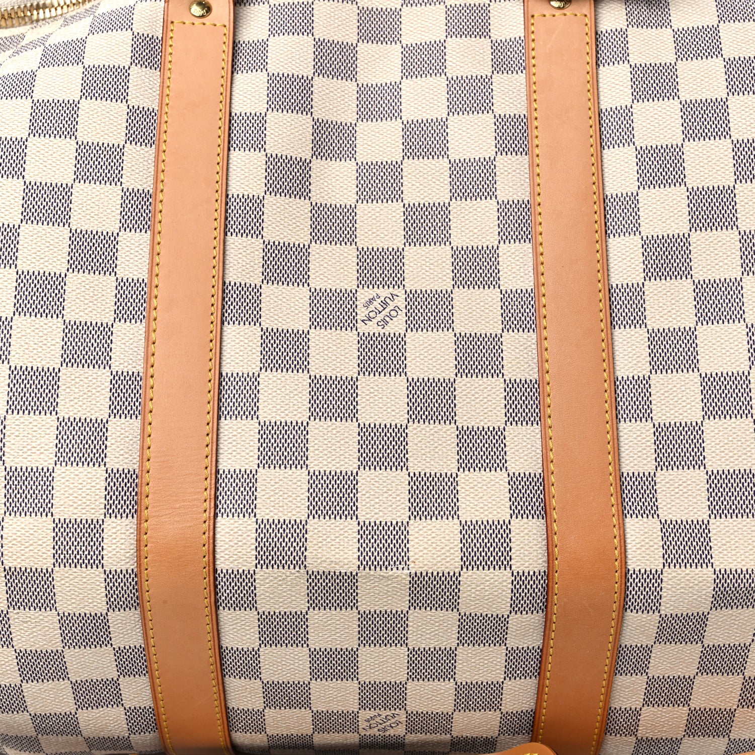 Louis Vuitton Damier Azur Keepall Bandouliere 55 11 of 20
