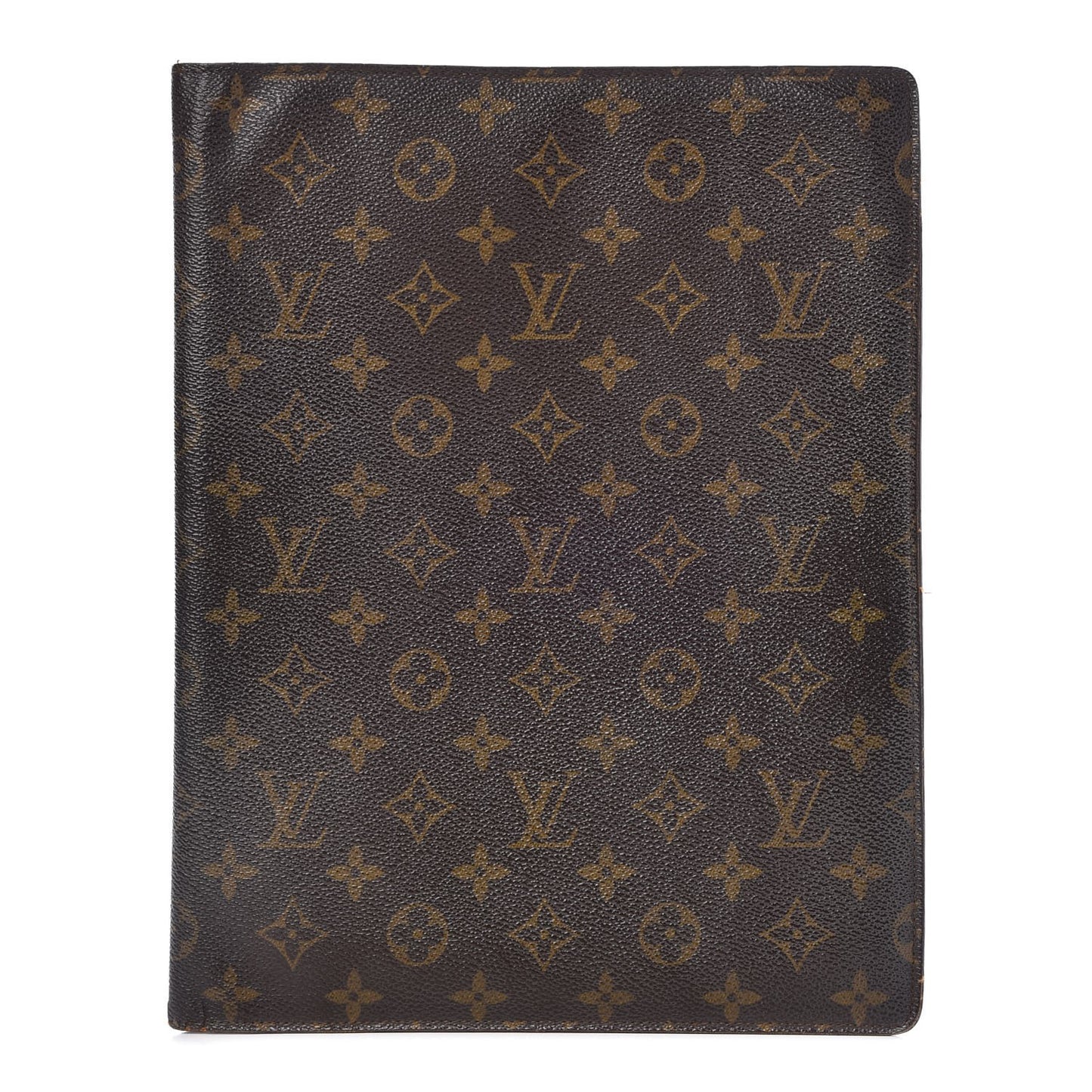 Monogram Desk Agenda Cover