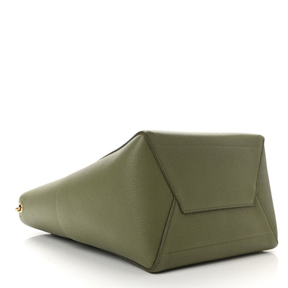 Celine Soft Grained Calfskin Sangle Bucket Bag Light Khaki 4 of 12