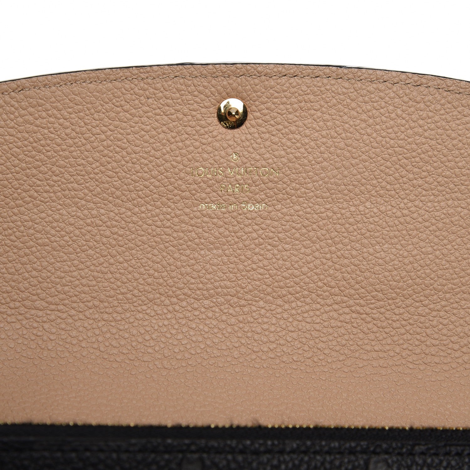 Louis Vuitton Empreinte Emilie Wallet Black Dune 6 of 7