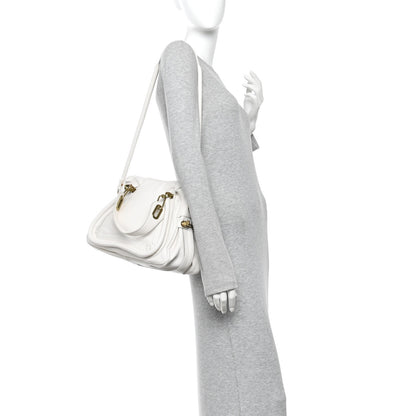 Chloe Calfskin Medium Paraty Cream 2 of 11