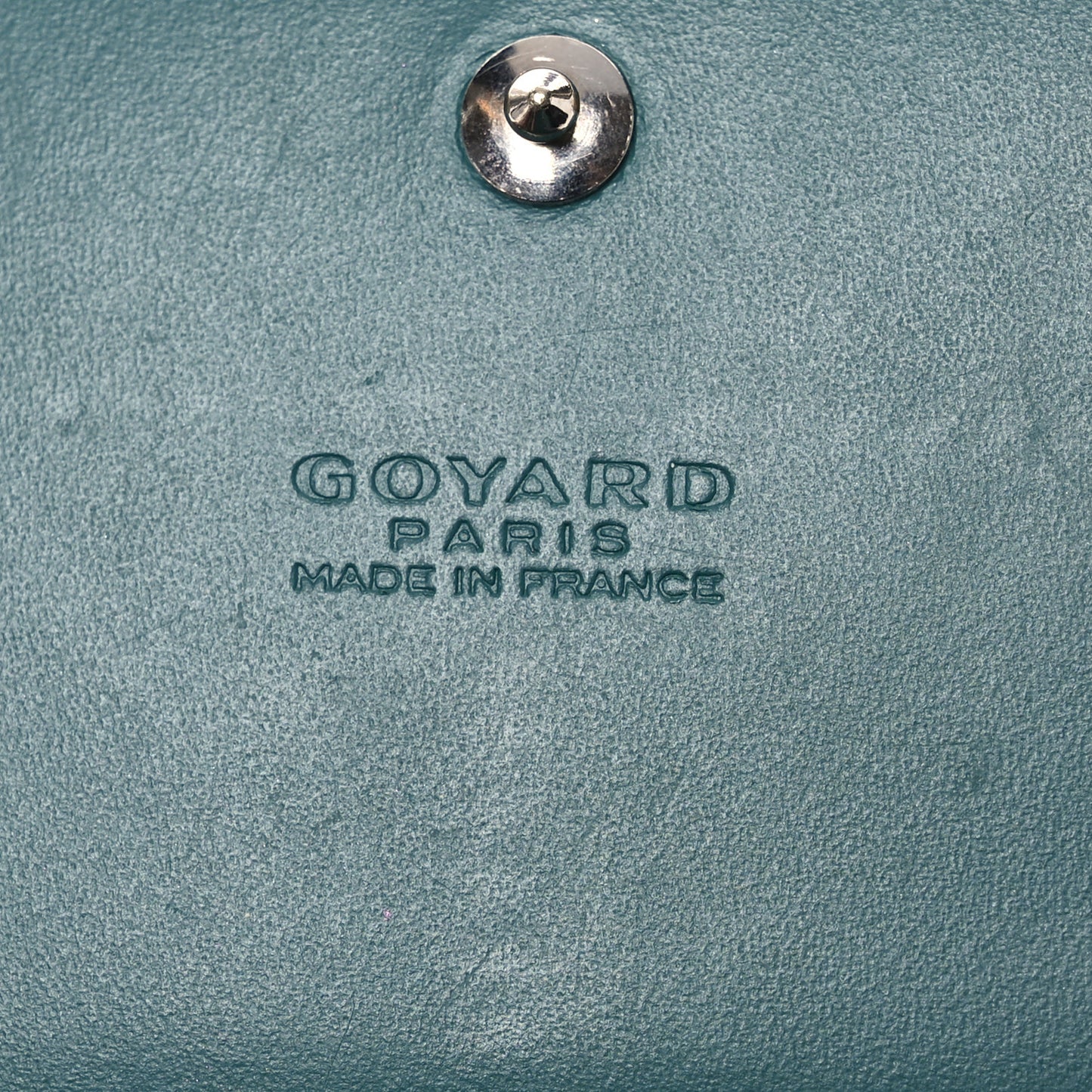 Goyardine Varenne Continental Wallet Green