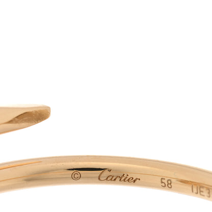 Cartier 18K Yellow Gold Small Juste Un Clou Ring 4 of 5