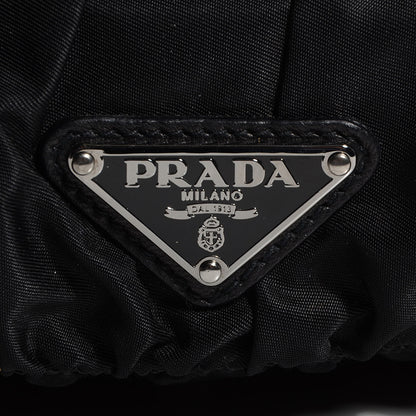 Prada Tessuto Nylon Gaufre Hobo Black 6 of 9
