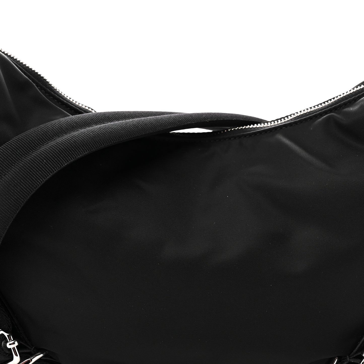 Nylon Voyou Crossbody Bag Black