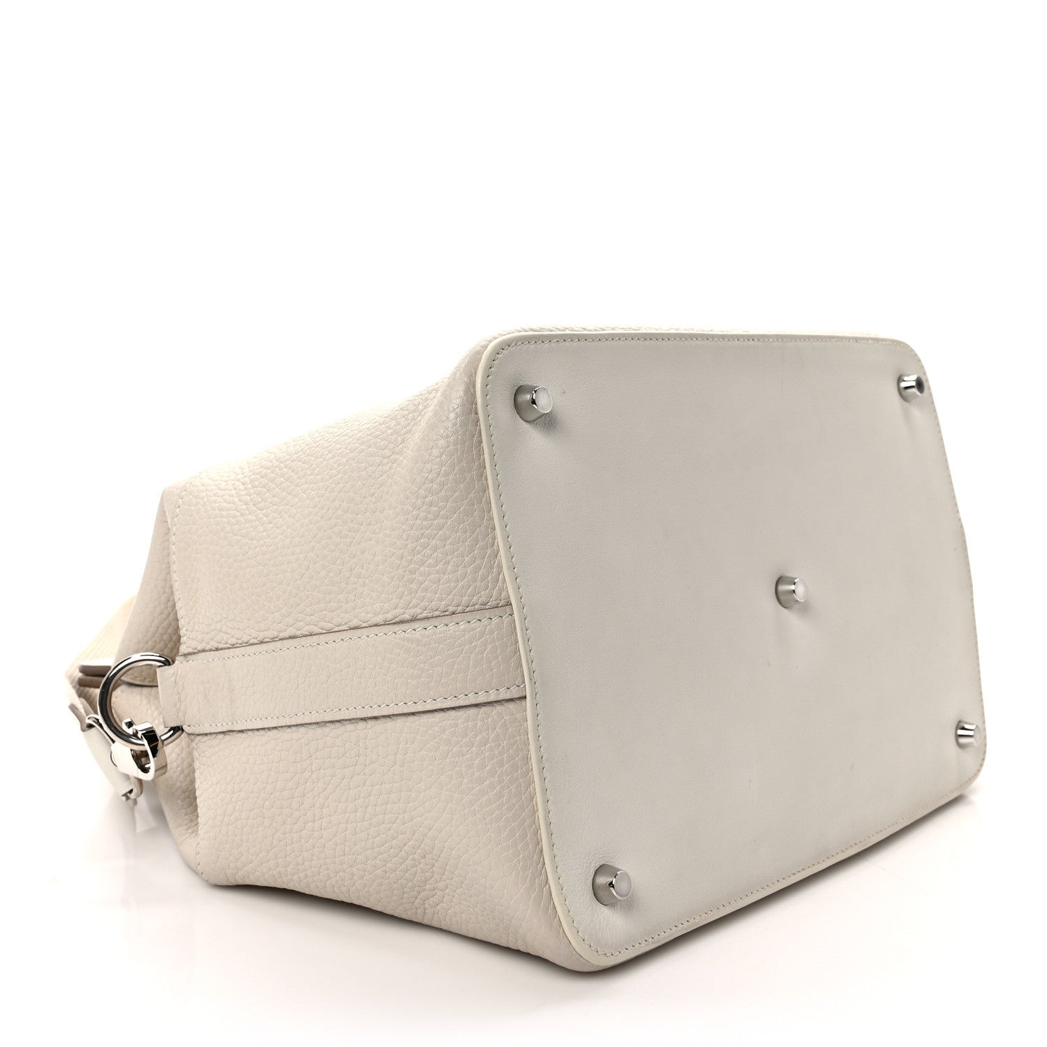 Hermes Taurillon Clemence Swift Toolbox 26 Craie 4 of 10