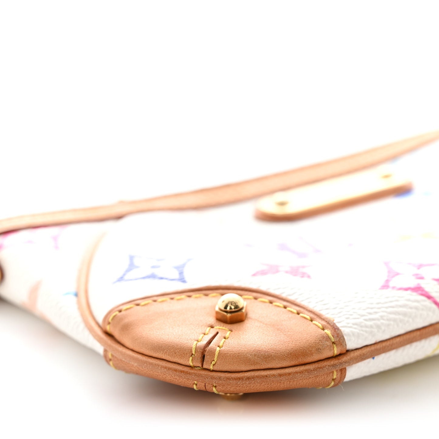 Monogram Multicolor Pochette Milla MM White