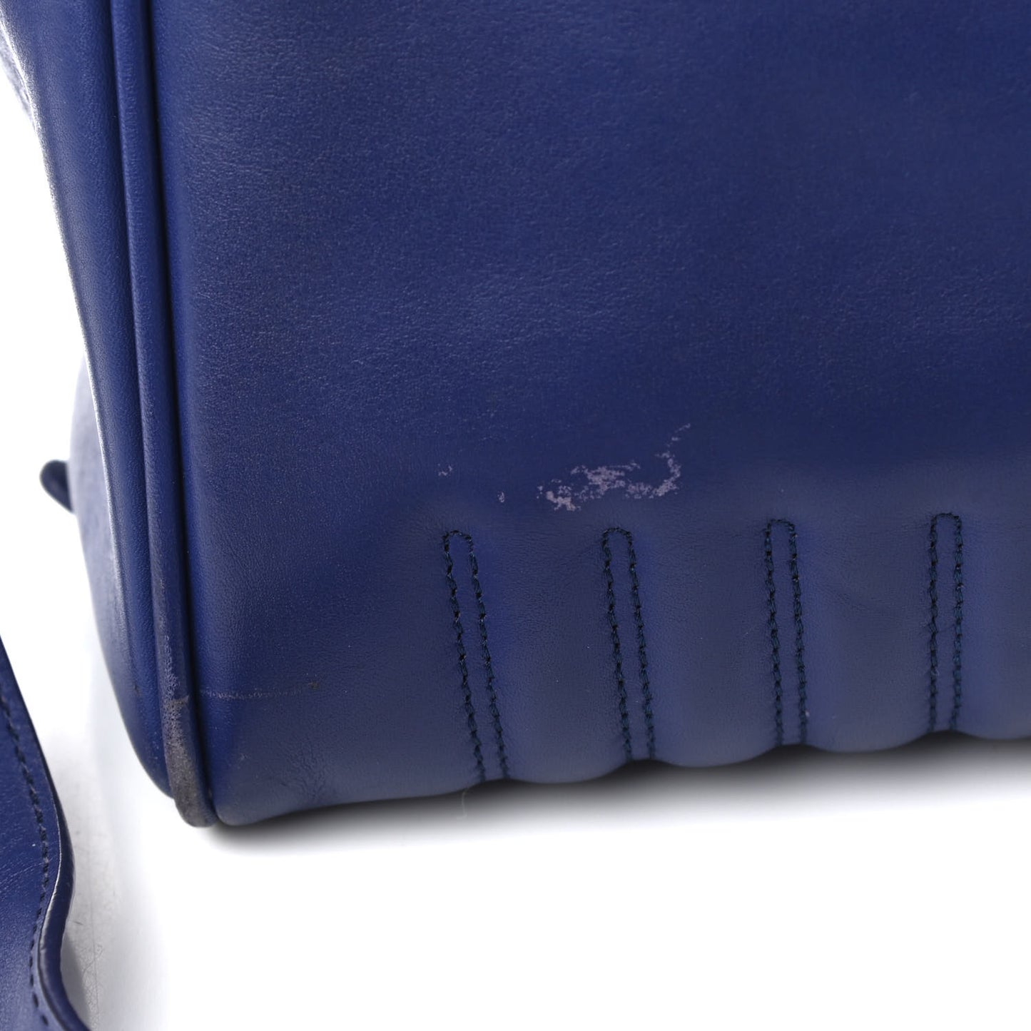Calfskin Large Ryder Satchel Ultramarine