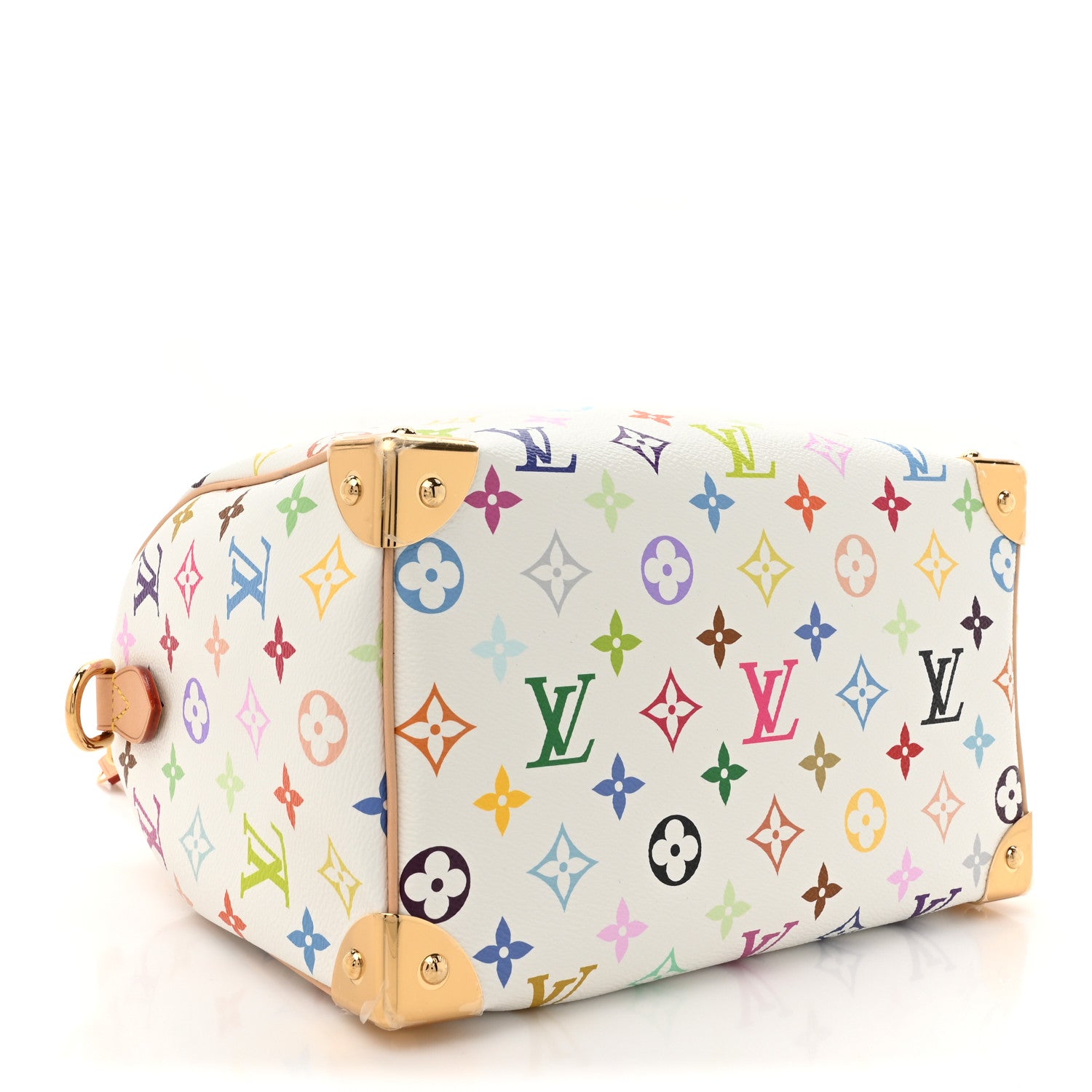 Louis Vuitton LV X TM Monogram Multicolor Speedy Bandouliere 25 White 4 of 9