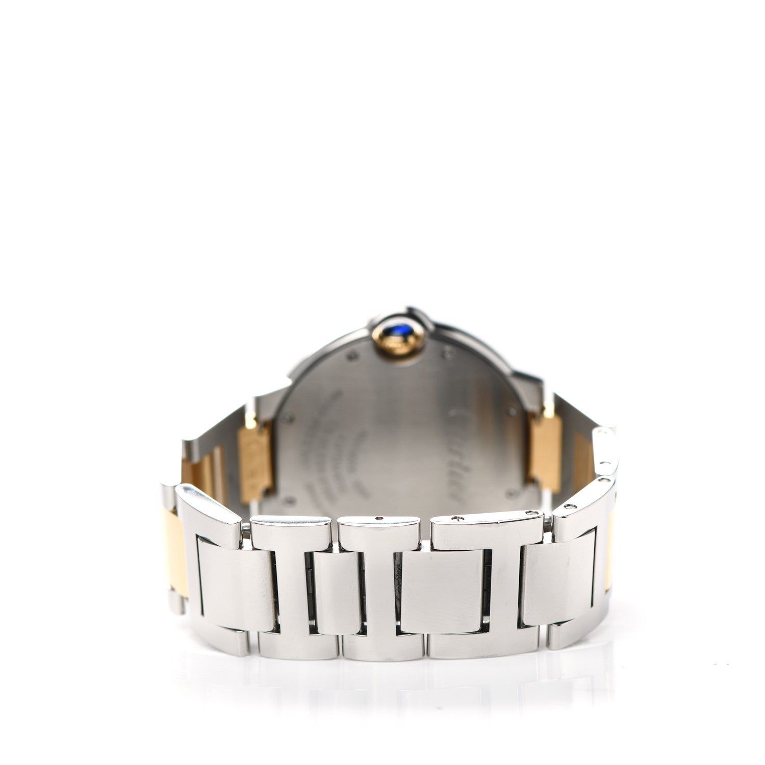Cartier Stainless Steel 18K Yellow Gold 36mm Ballon Bleu De Cartier Automatic Watch 3 of 4