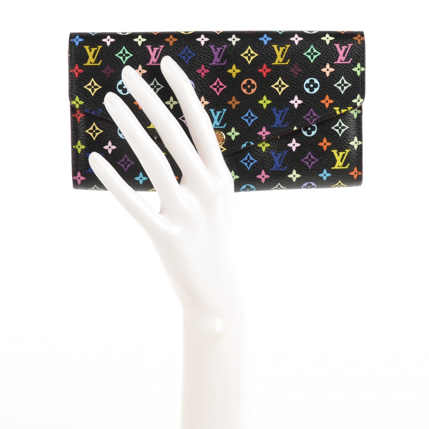 Monogram Multicolor Sarah Wallet NM Black Grenade