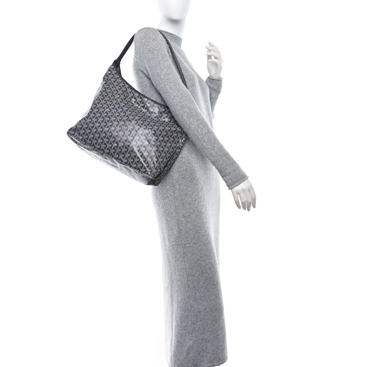 Goyardine Boheme Hobo Grey