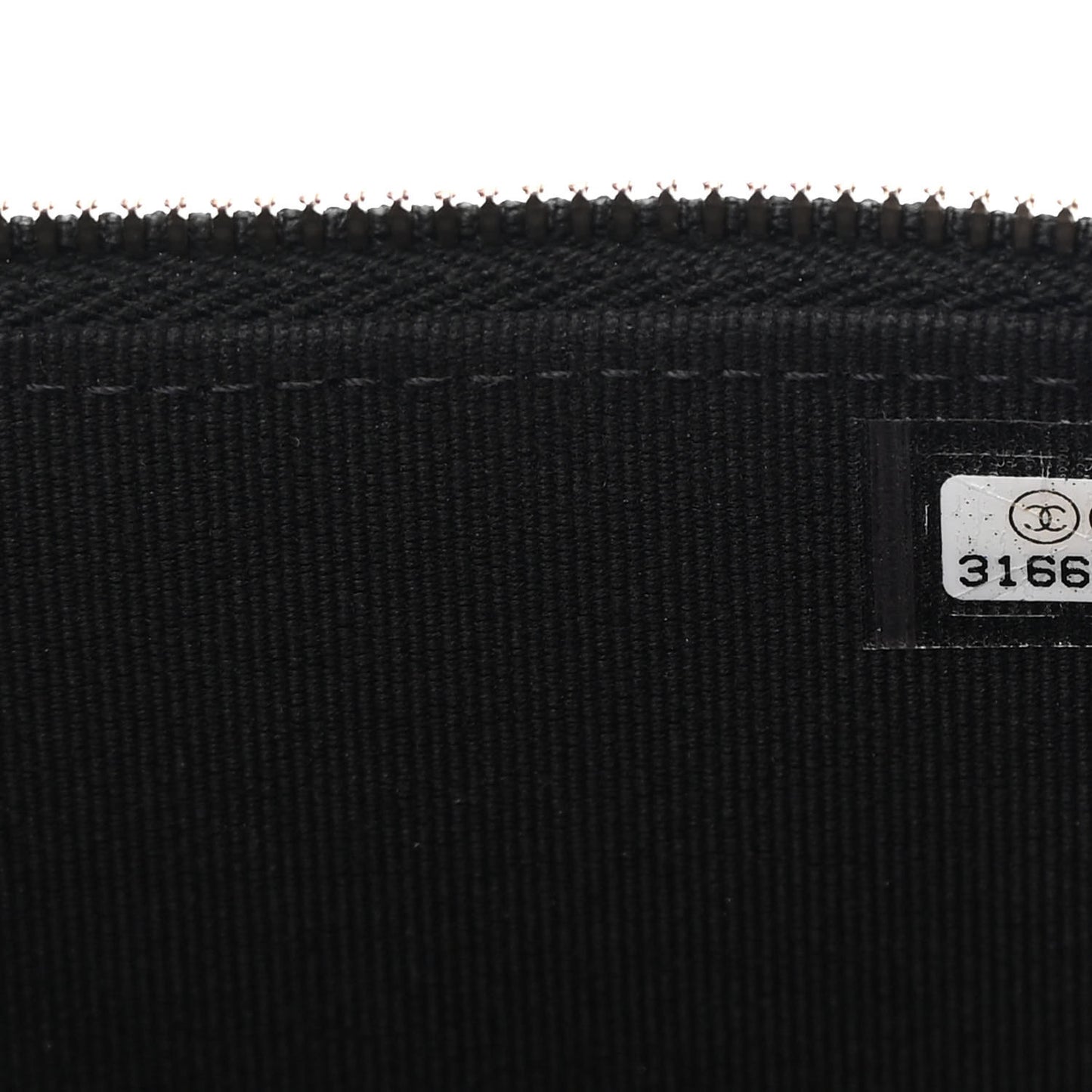 Lambskin Quilted Small Top Handle Vanity Case With Chain Black