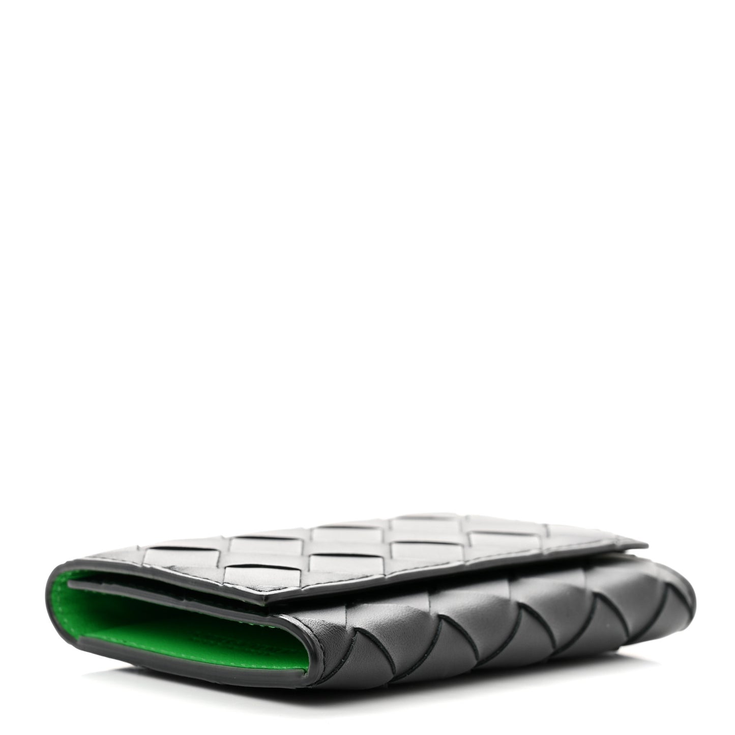 Nappa Intrecciato 6 Key Case Black