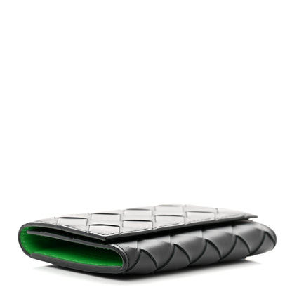 Bottega Veneta Nappa Intrecciato 6 Key Case Black 4 of 6