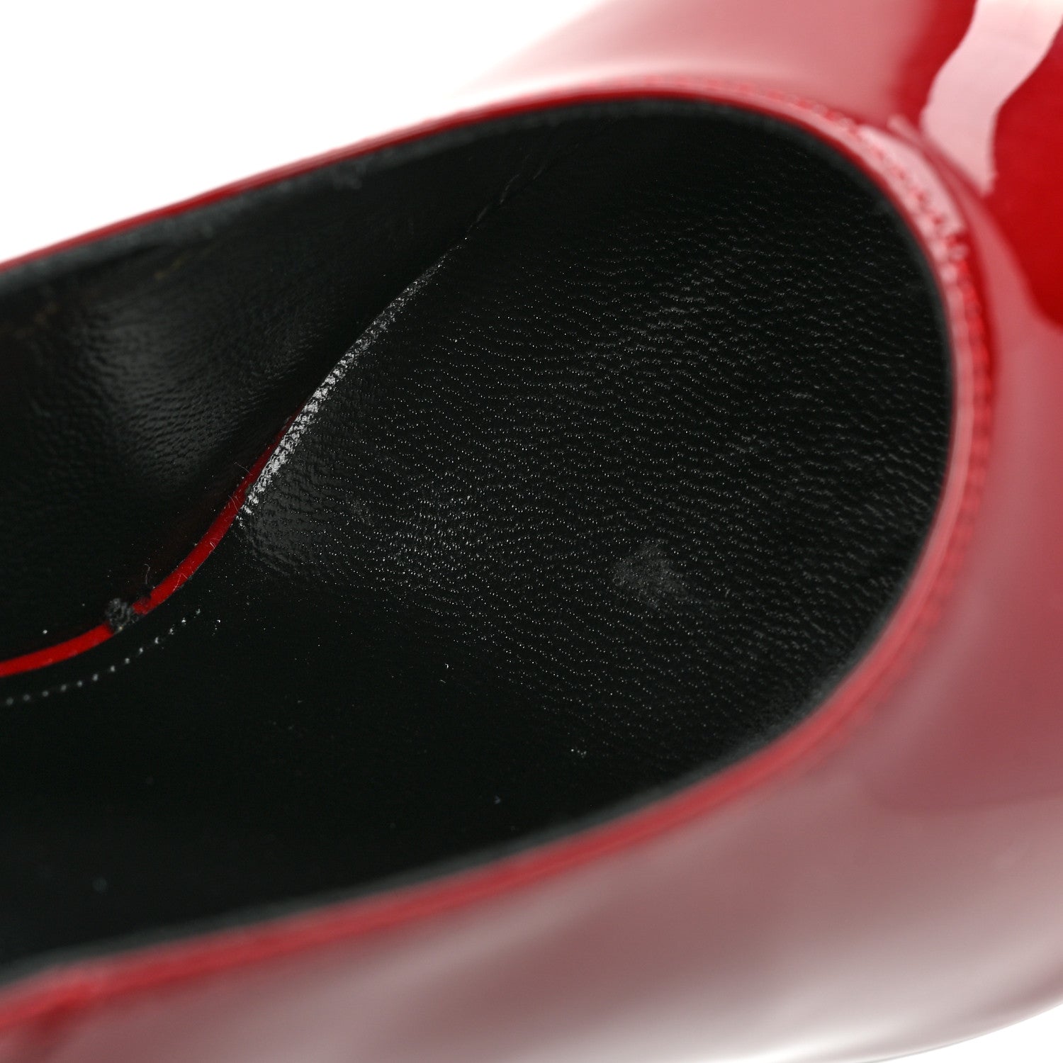 Saint Laurent Patent Venus 110 Slingback Pumps 37 Hot Red 10 of 10