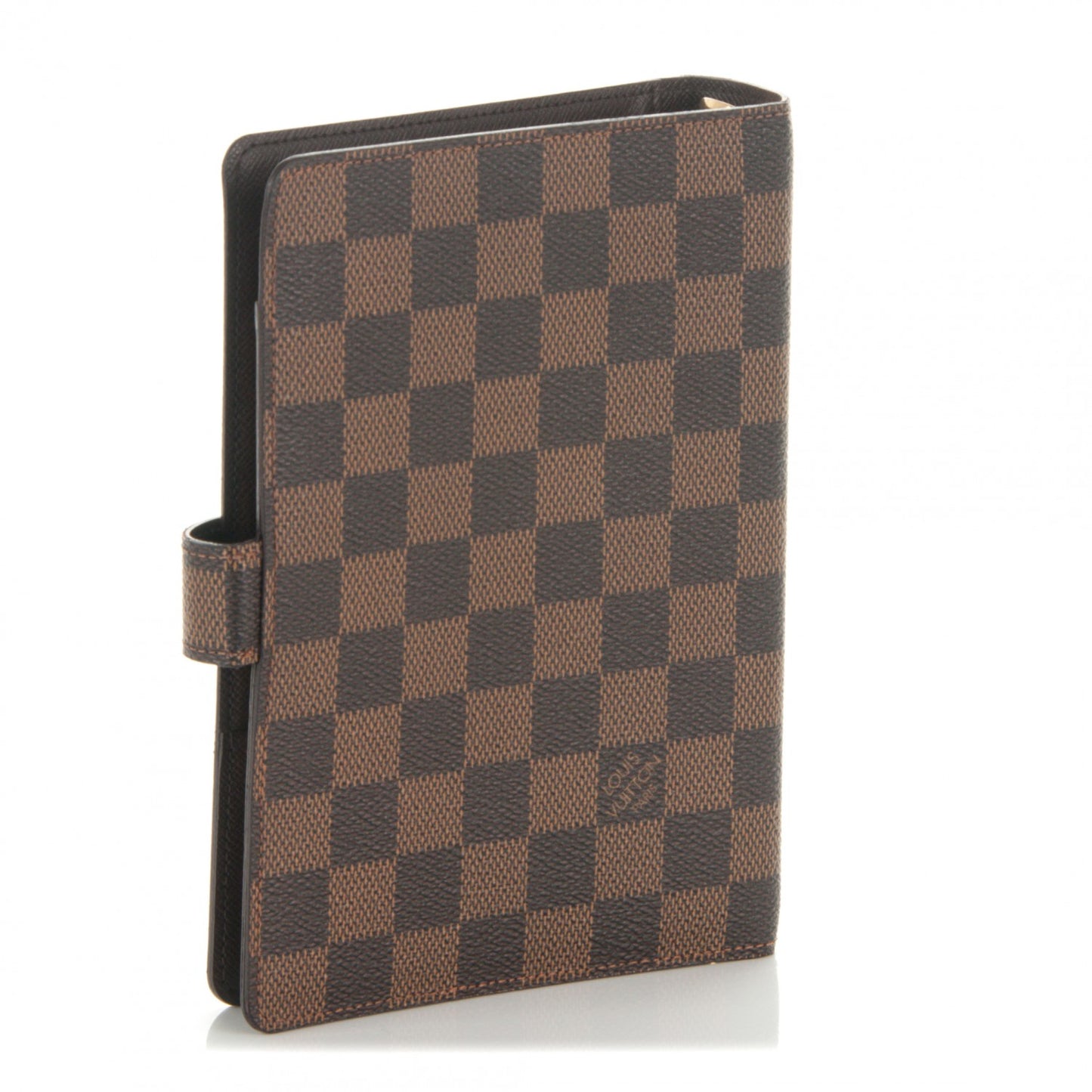 Damier Ebene Medium Ring Agenda Cover