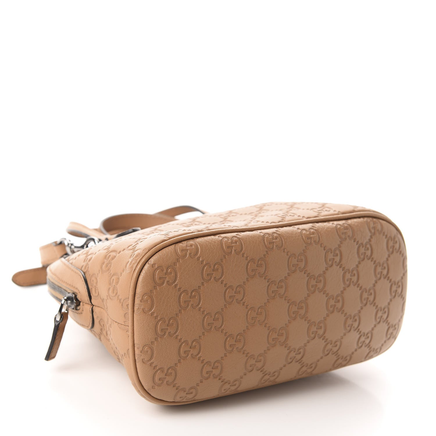 Gucci Guccissima Mini Dome Bag Whiskey 4 of 10