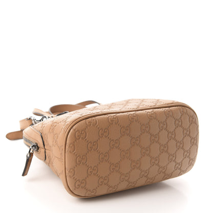 Gucci Guccissima Mini Dome Bag Whiskey 4 of 10