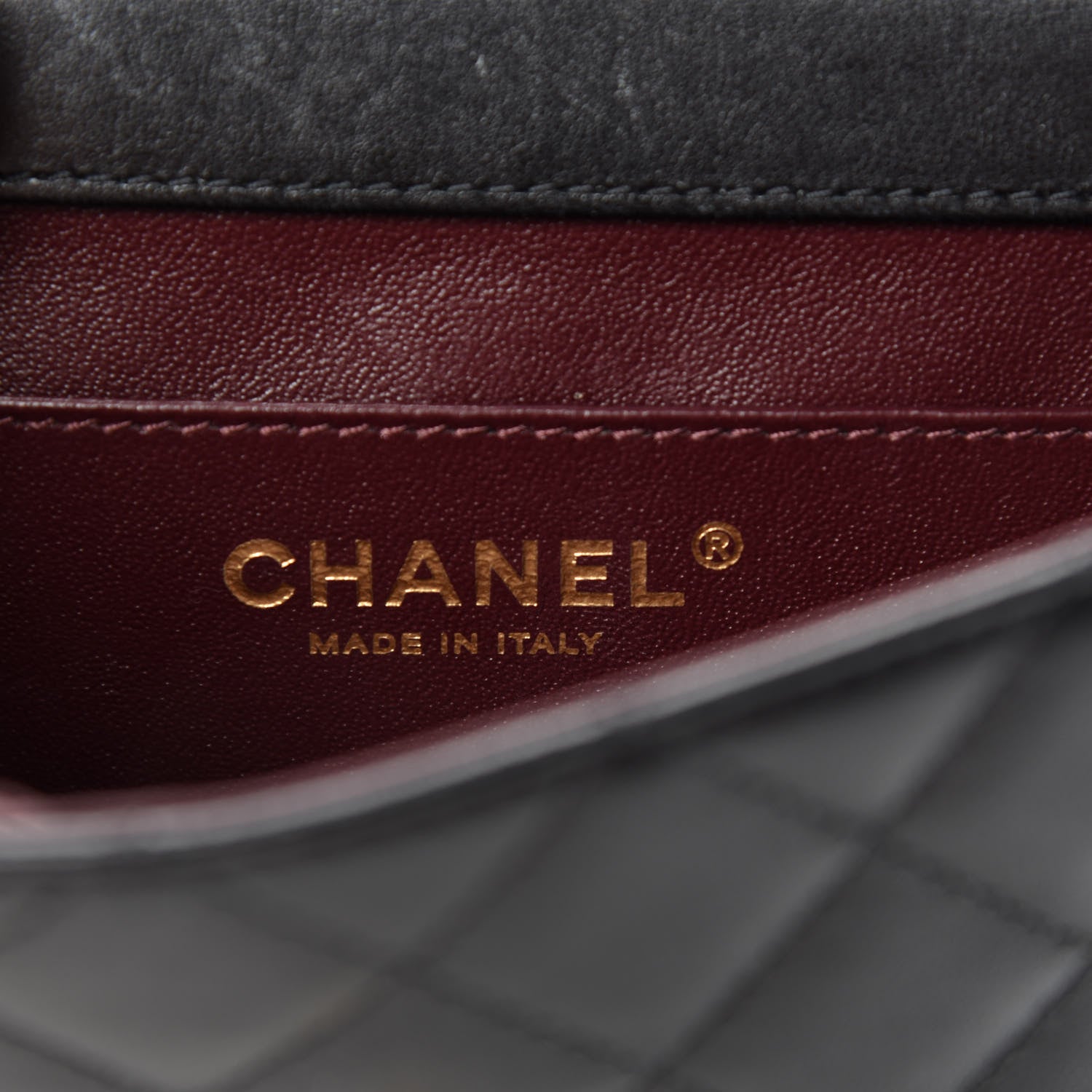 Chanel Lambskin Quilted Crossing Times Mini Flap Black 8 of 11