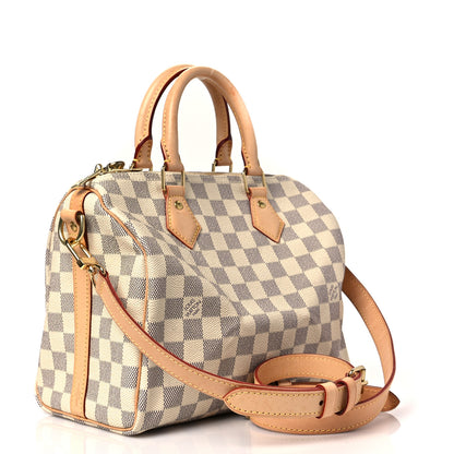 Louis Vuitton Damier Azur Speedy Bandouliere 25 3 of 8