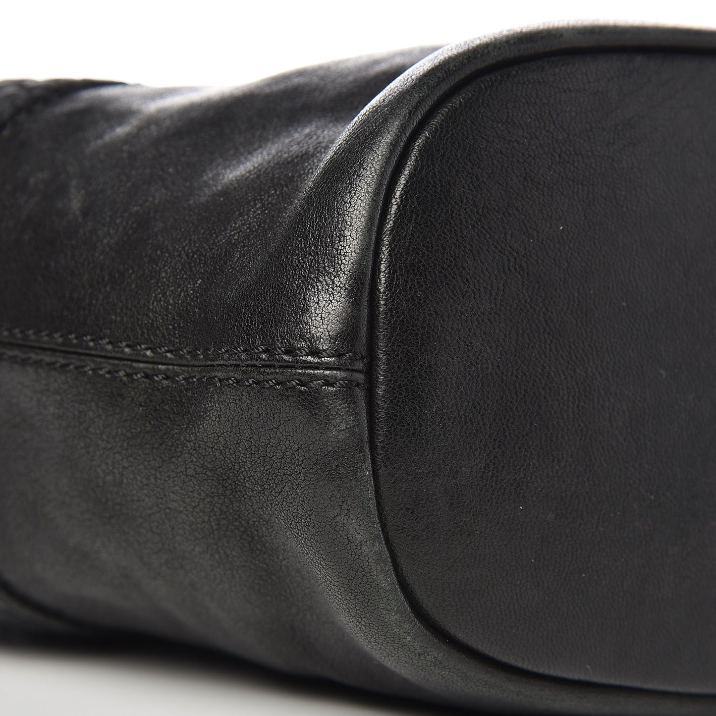 Sheepskin Calfskin Small Nightingale Black