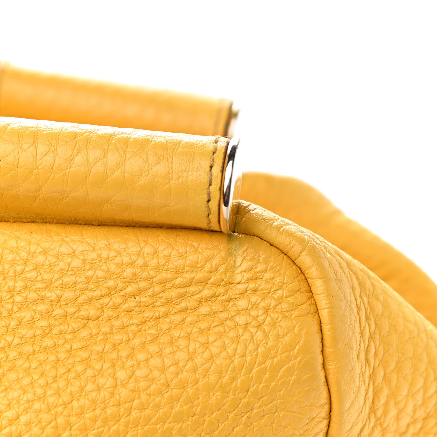 Dolce & Gabbana Calfskin Large Miss Sicily Satchel Yellow 11 of 16