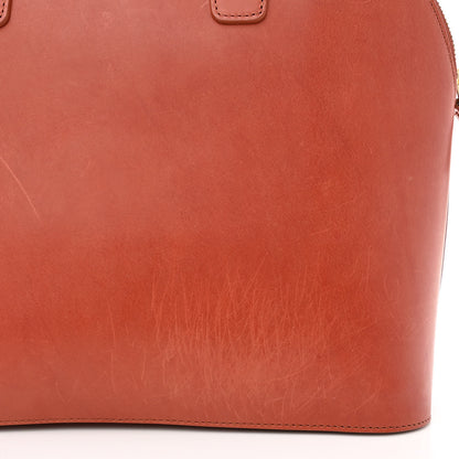 Mansur Gavriel Calfskin Top Handle Rounded Bag Brandy 12 of 12