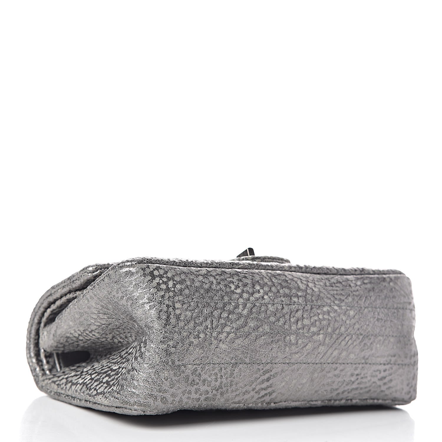 Chanel Metallic Grained Calfskin Chevron Quilted 2.55 Reissue 224 Flap 4 of 9