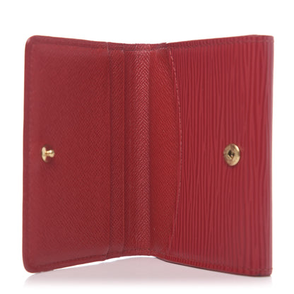 Louis Vuitton Epi Ludlow Wallet Castillan Red 5 of 8