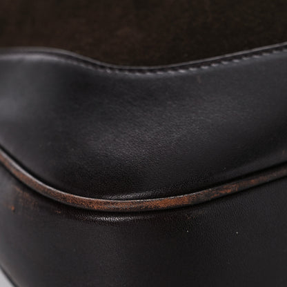 Gucci Suede Web Small Jackie O Hobo Dark Brown 8 of 20