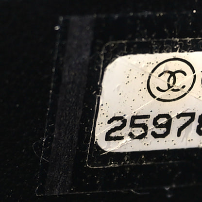 Chanel Caviar Quilted CC Filigree Vanity Clutch With Chain Black 7 of 10