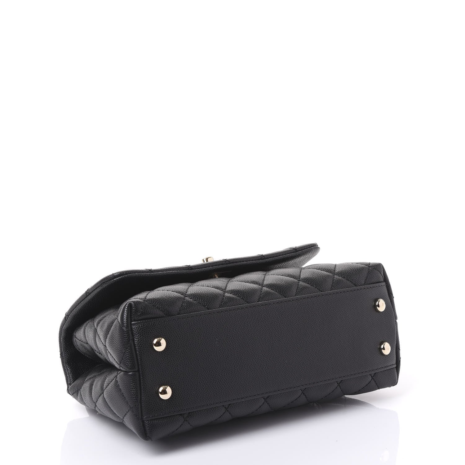Chanel Caviar Quilted Mini Coco Handle Flap Black 3 of 10