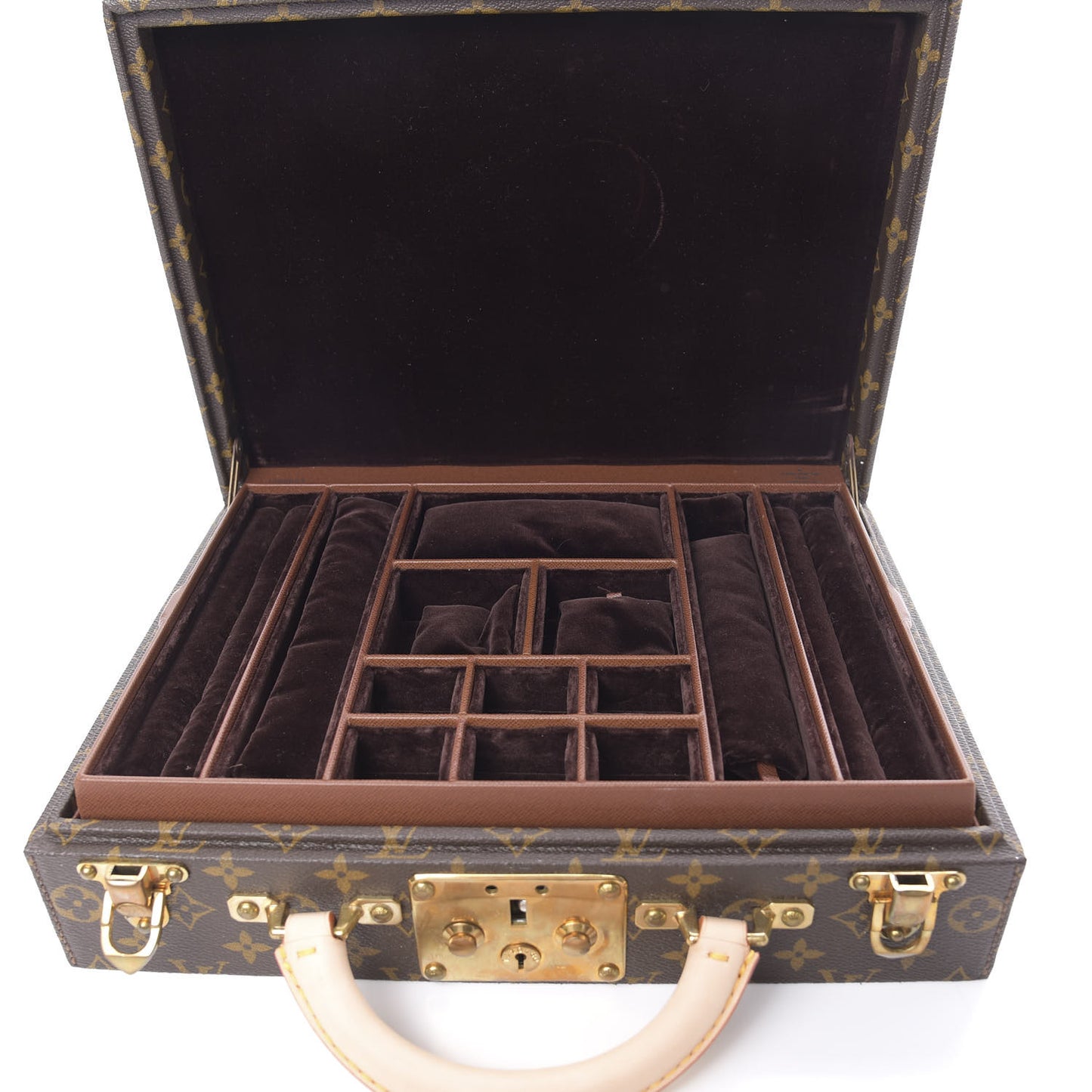 Monogram Jewellery Case Hard Trunk
