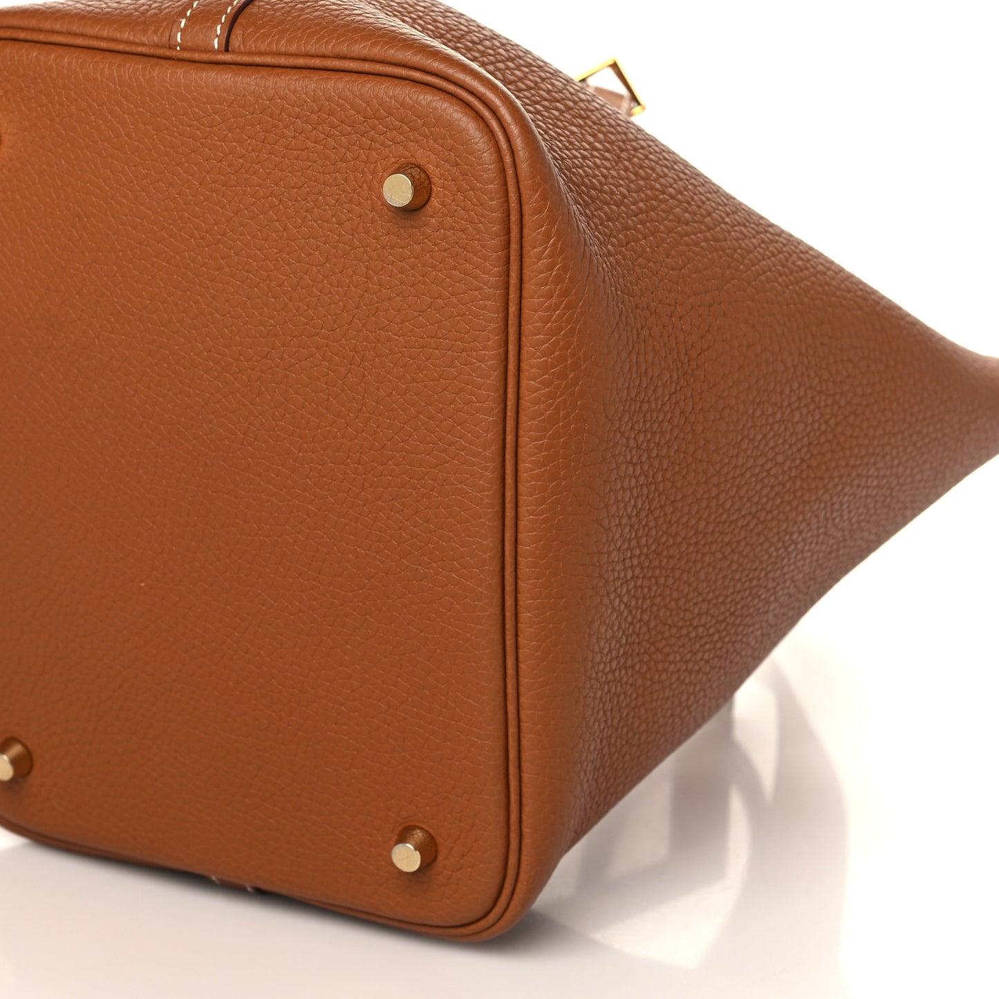 Taurillon Clemence Picotin Lock 22 MM Gold