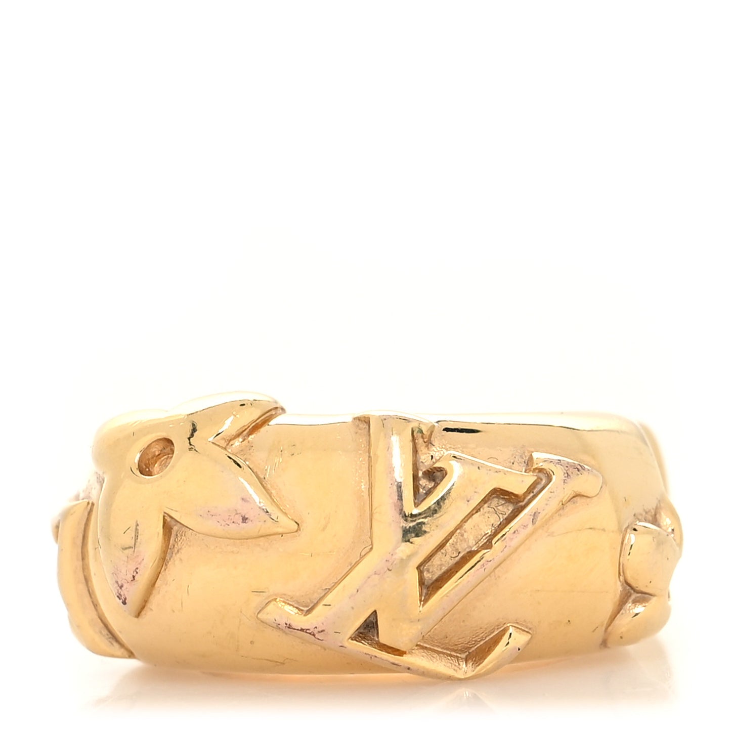 Monogram Ring M Gold