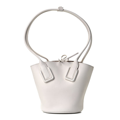Bottega Veneta Calfskin Small Basket Tote White 1 of 14