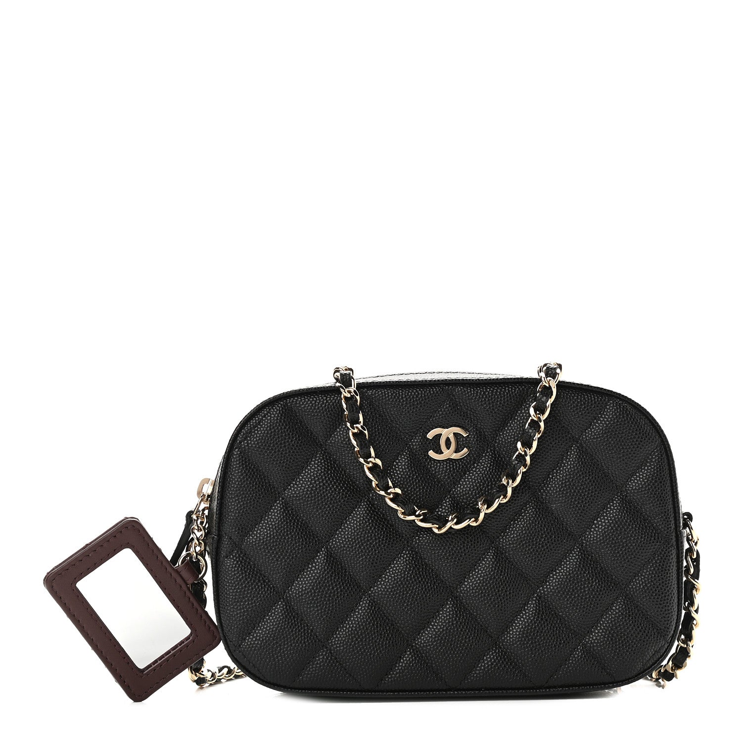 Chanel Caviar Quilted Vanity With Chain Black 1 of 9