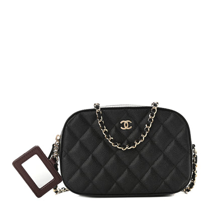 Chanel Caviar Quilted Vanity With Chain Black 1 of 9